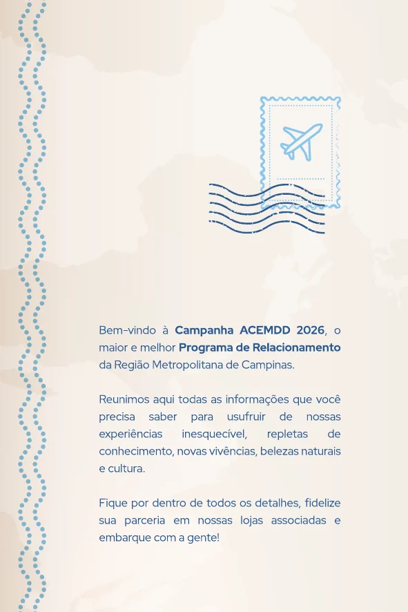 Apresentação e boas-vindas à Campanha ACEMDD 2026